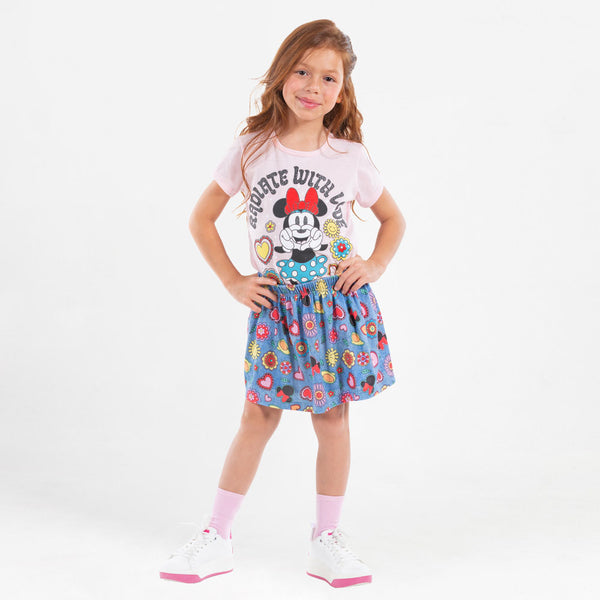 Conjunto Minnie Mouse niña