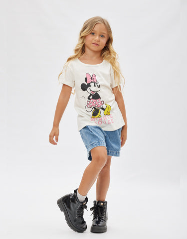 Camiseta Minnie niña DSMN076