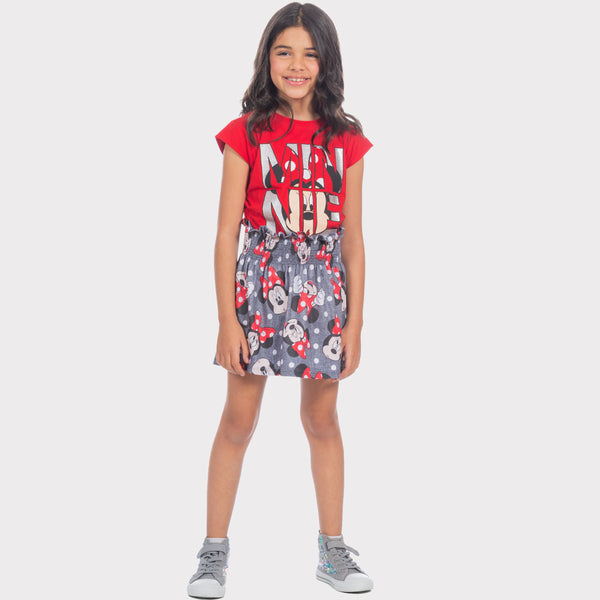 Conjunto Minnie niña